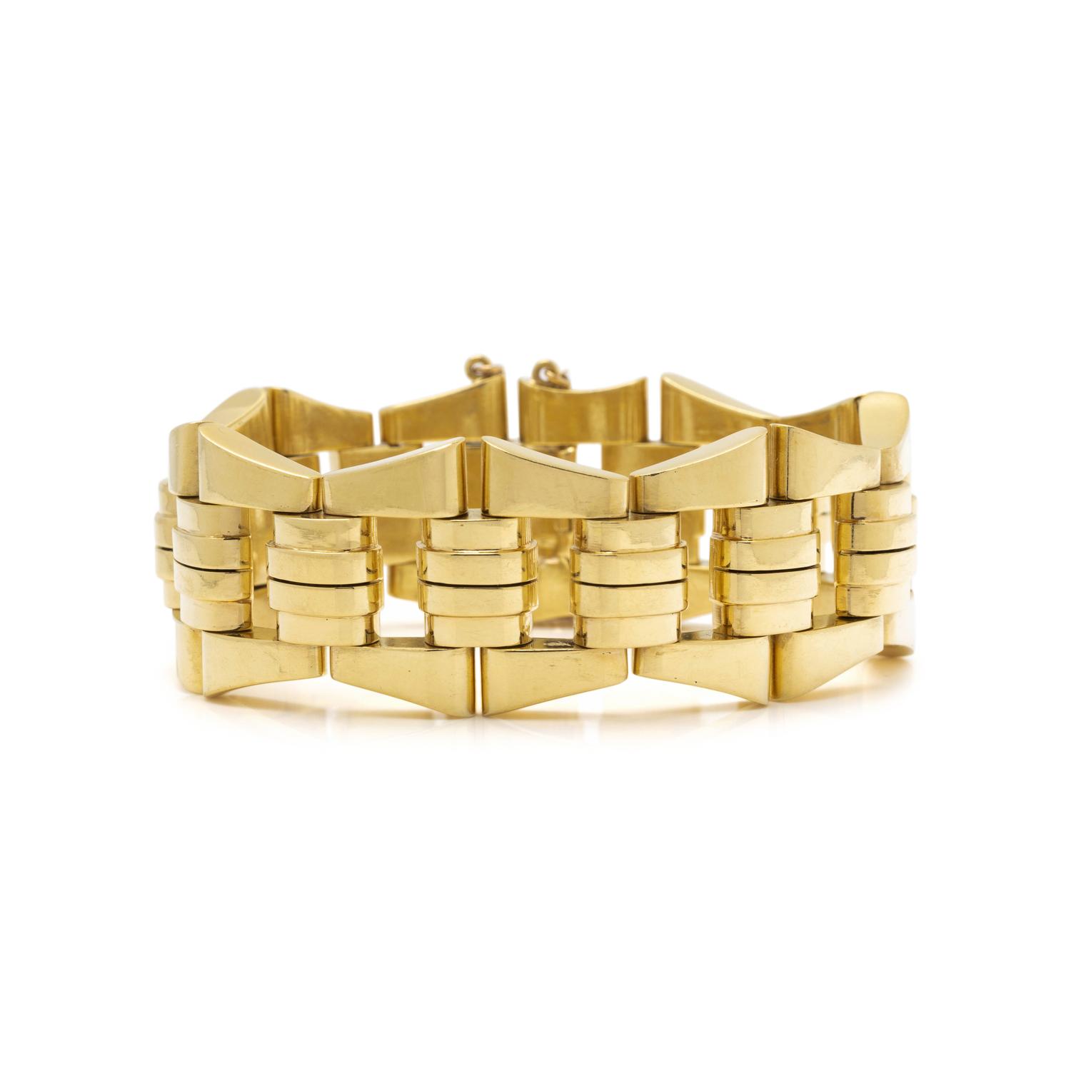 YELLOW GOLD BRACELET