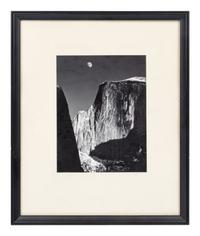 Ansel Adams (1902-1984) Moon and Half Dome, Yosemite National Park, 1960