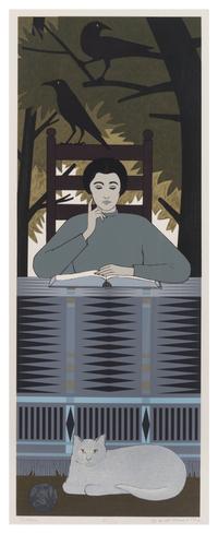 Will Barnet, (American, 1911-2012), Totem, 1982