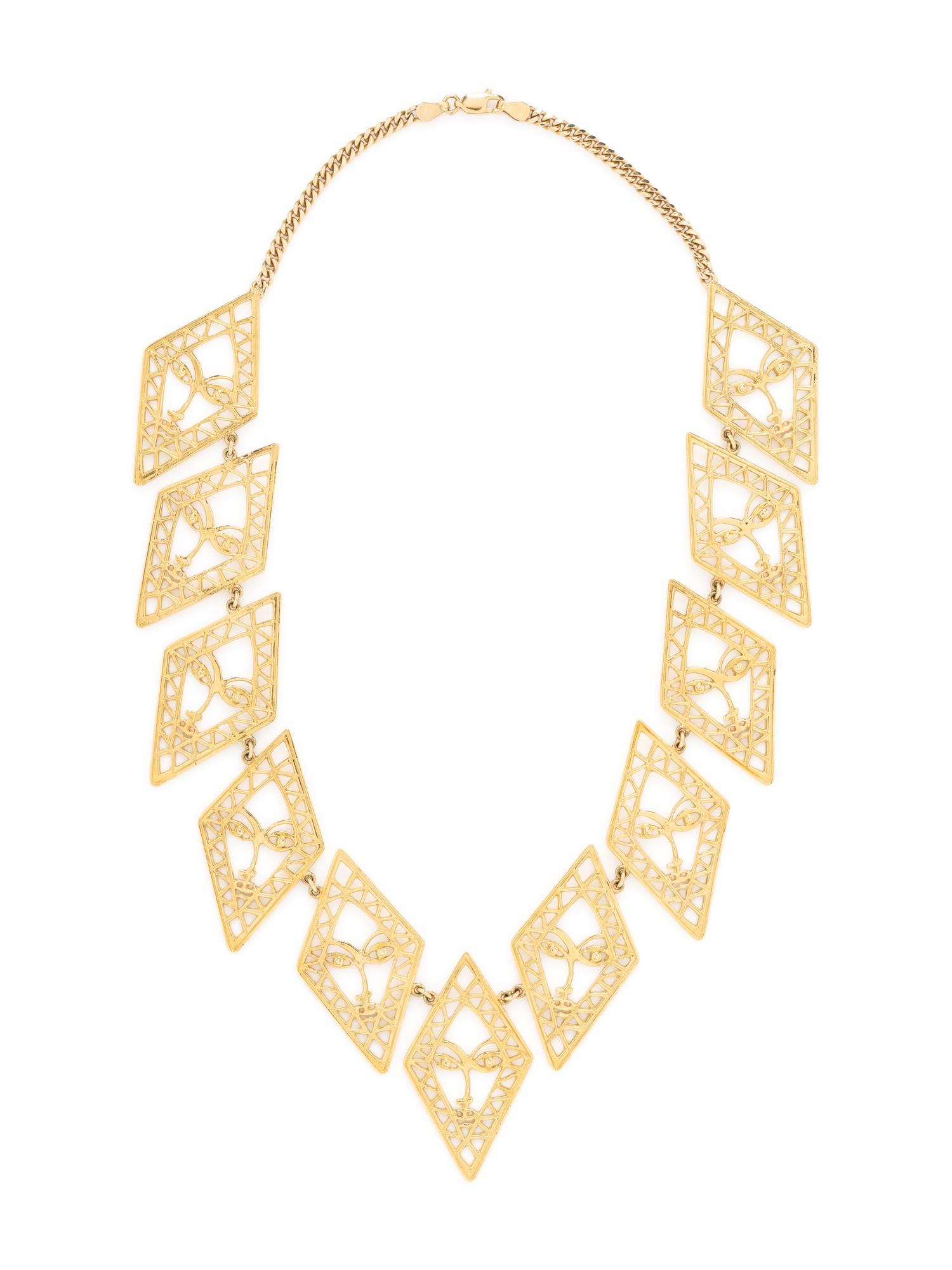 YELLOW GOLD NECKLACE
