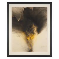 Otto Piene (German, 1928-2014) — The Time? , 1974