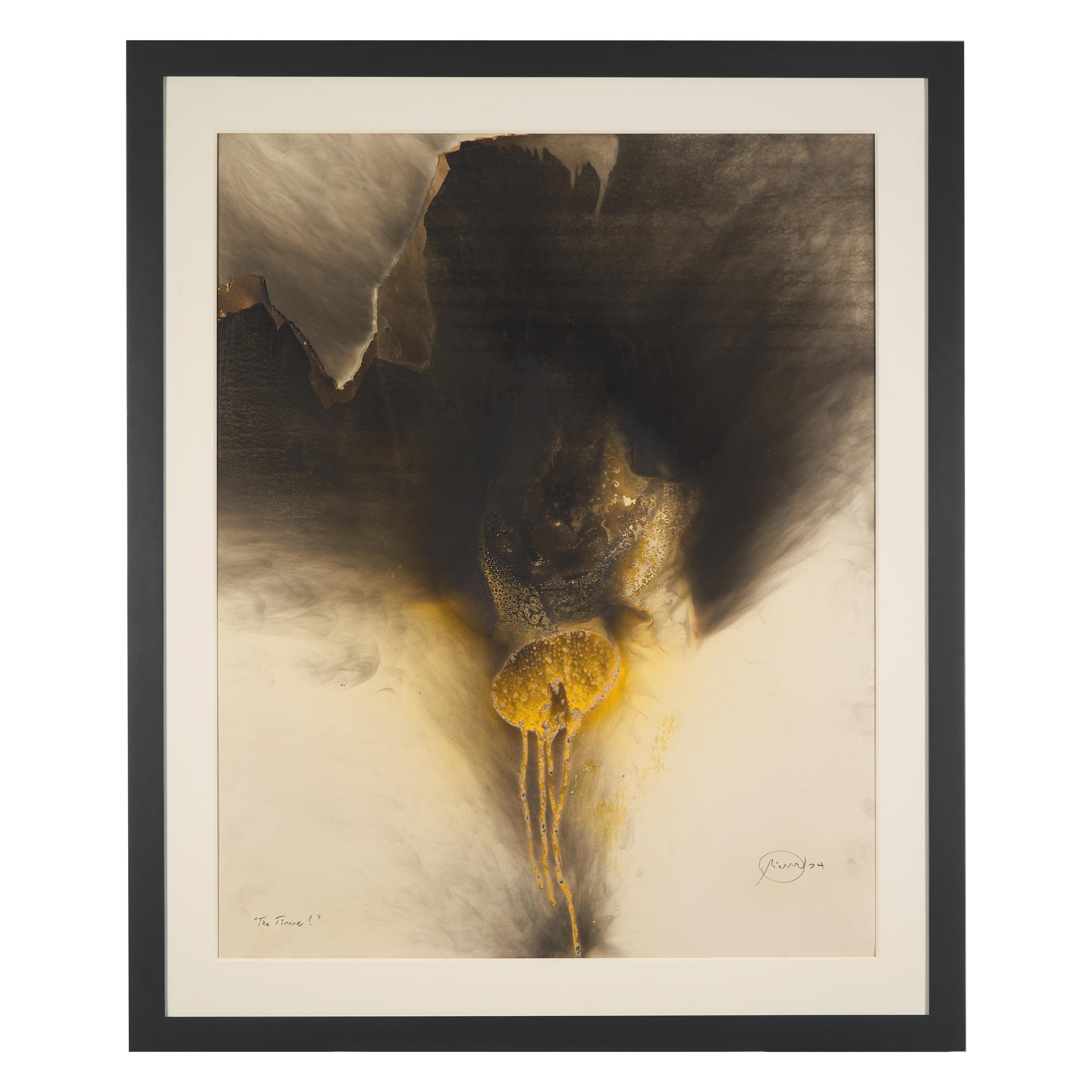 Otto Piene (German, 1928-2014) — The Time? , 1974