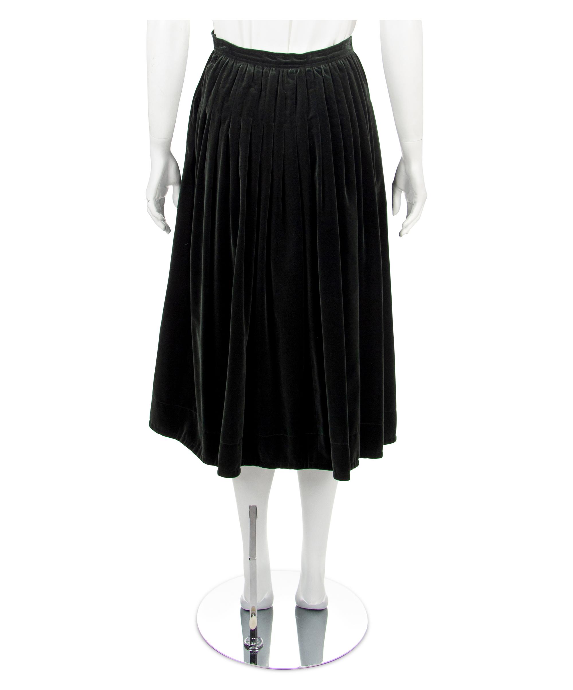 Saint Laurent Rive Gauche Skirt, 1970's