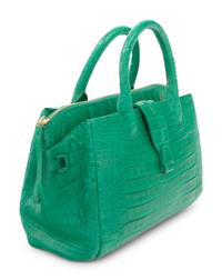 Nancy Gonzalez Crocodile Hand Bag