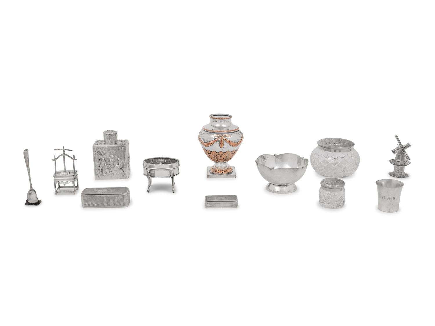 A Collection of Silver and Silver-Plate Articles