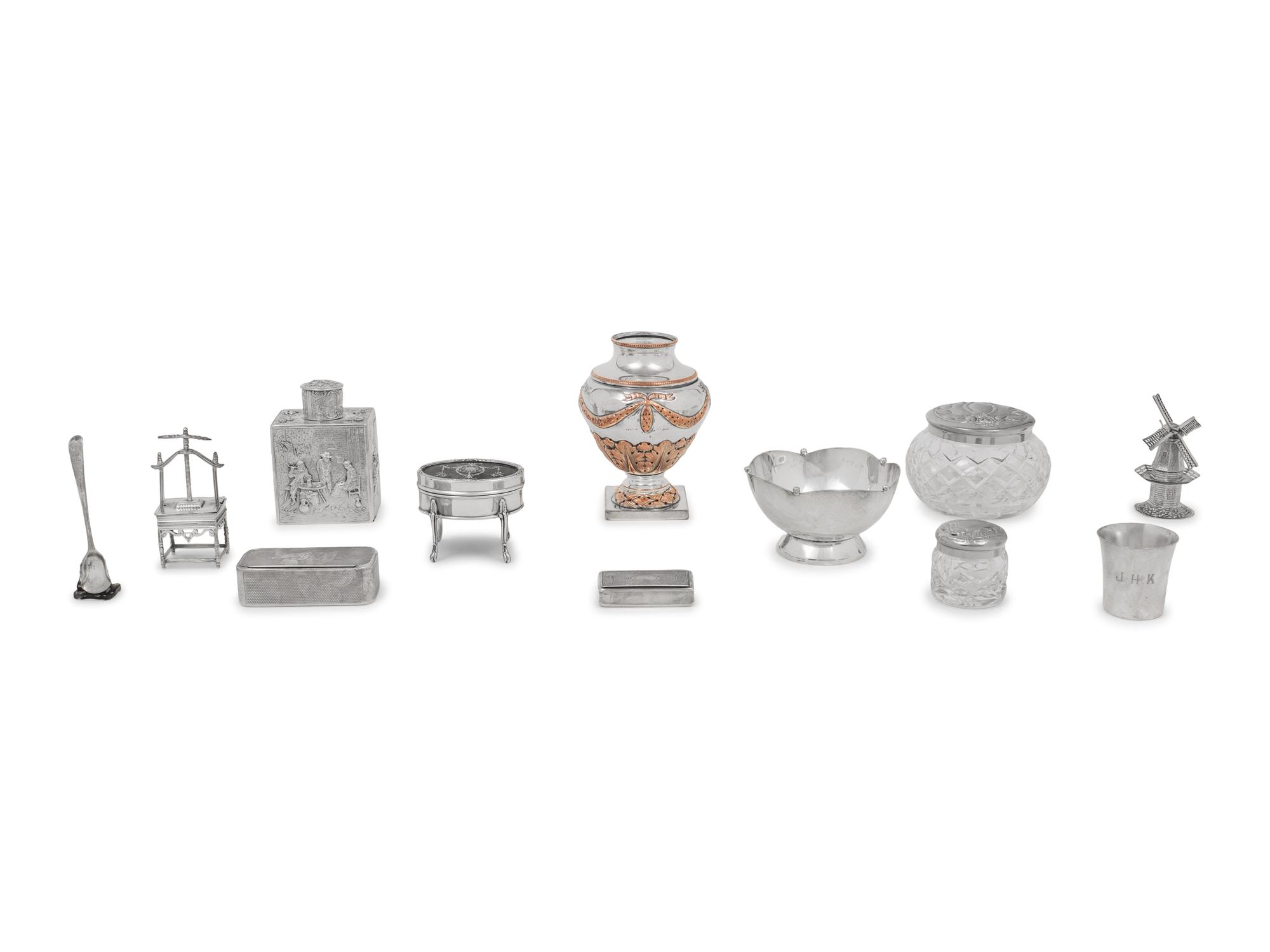 A Collection of Silver and Silver-Plate Articles