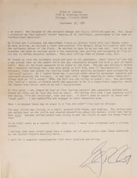A Group of George Halas Documents With Fascinating Content