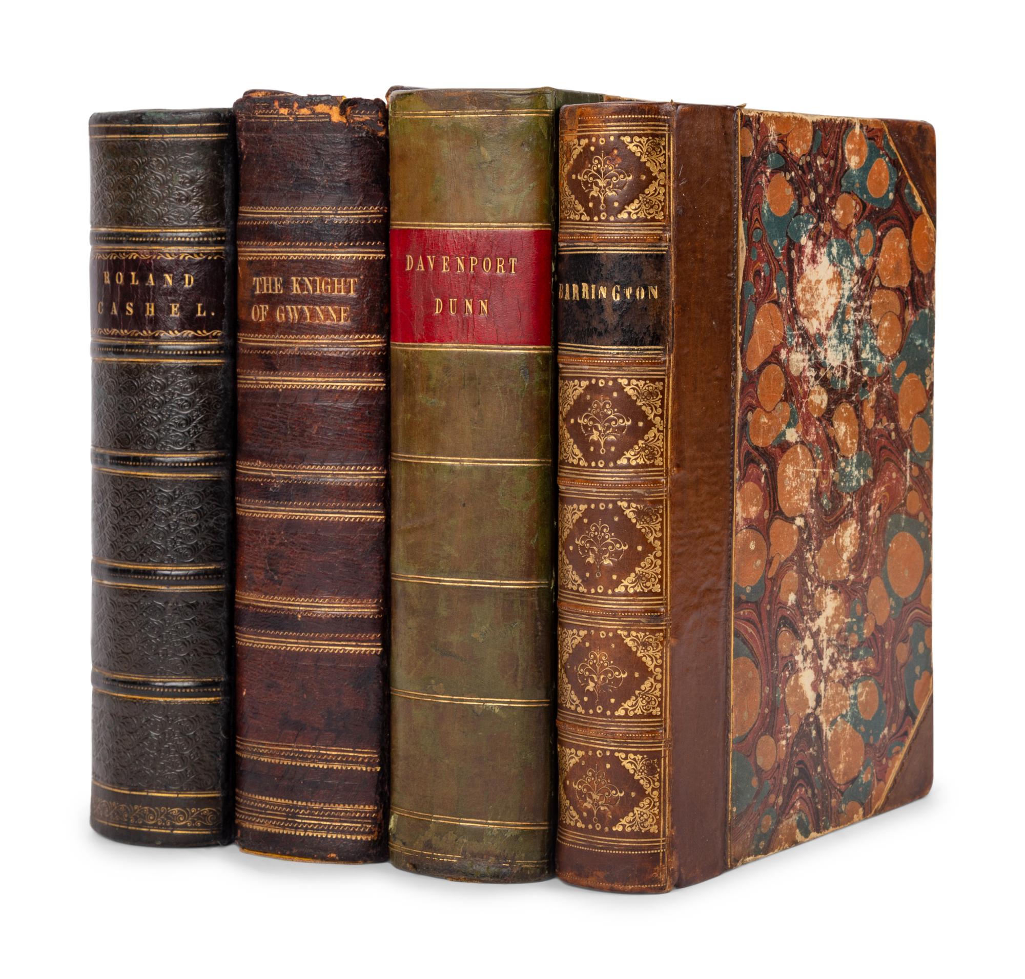 LEVER, Charles (1806-1872). A group of 8 works, comprising: