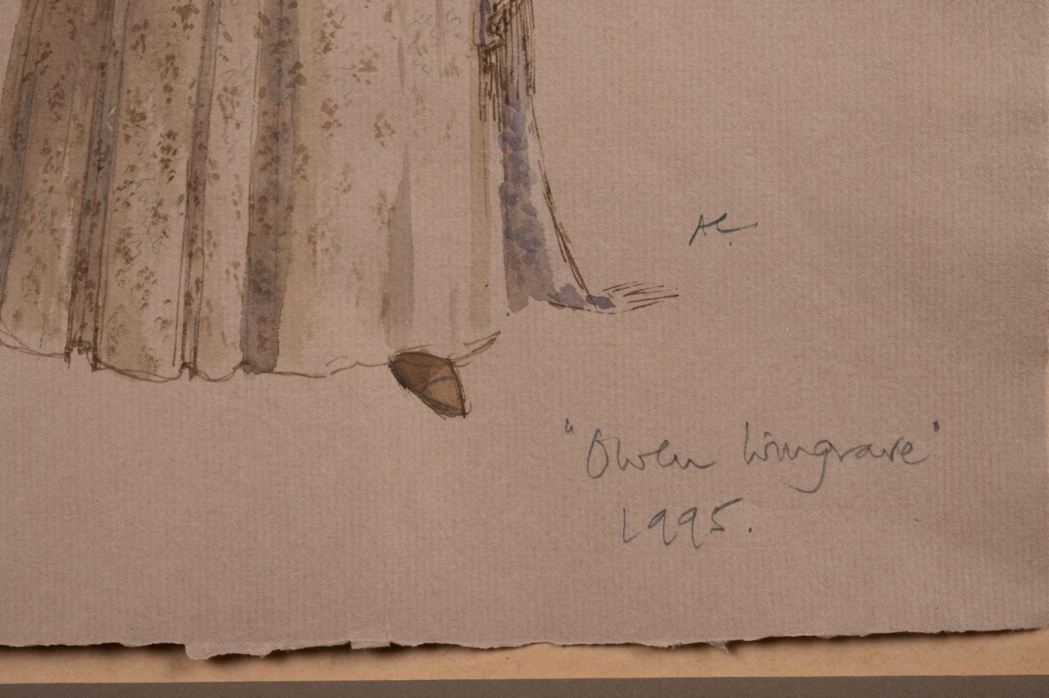 Seven Conceptual Opera Costume Illustrations, Late 1960s-2012