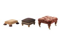 A Group of Three Foot Stools