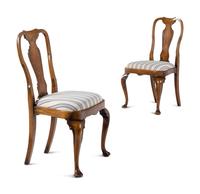 A Set of Six George I Style Dining Chairs
