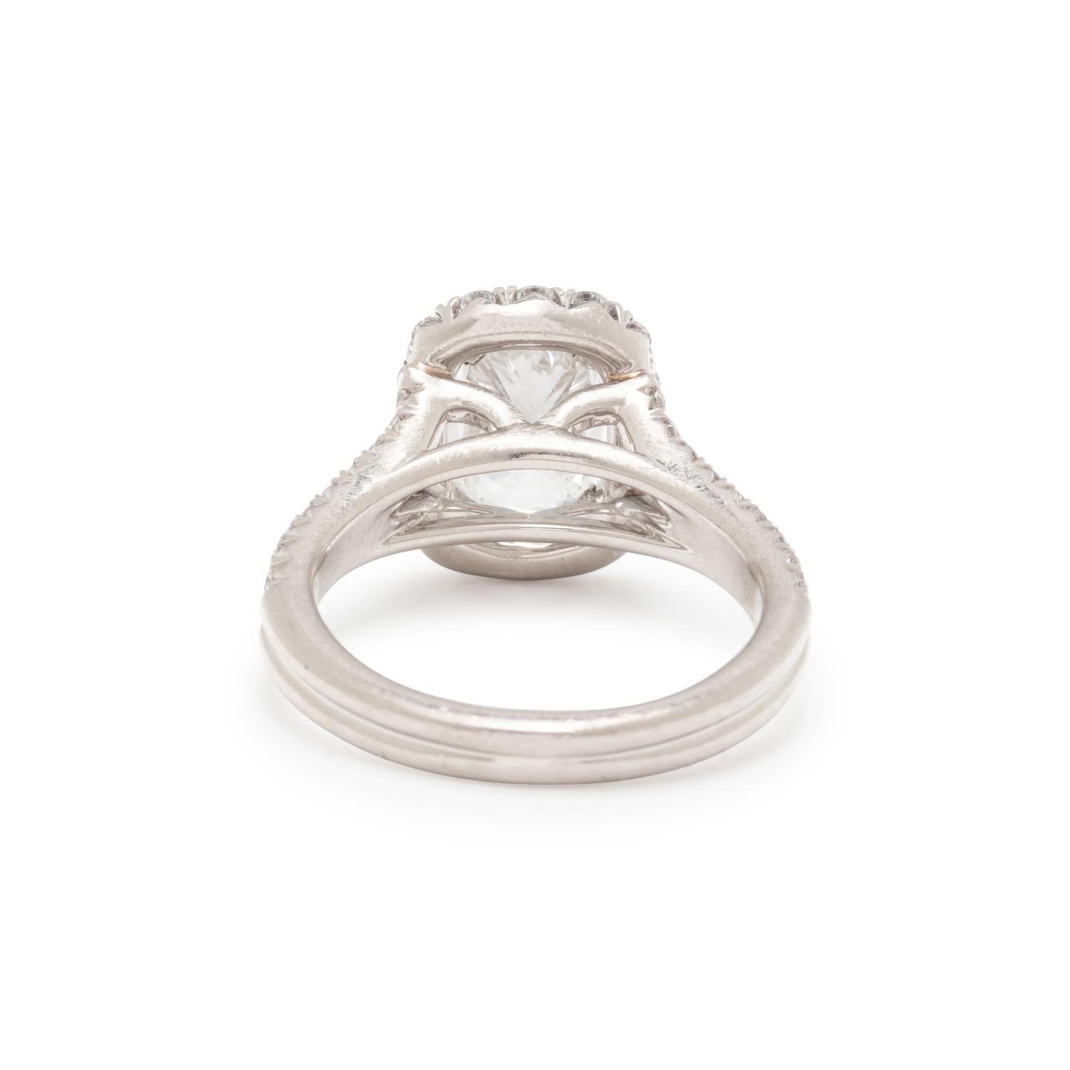 PLATINUM AND DIAMOND RING