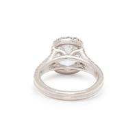 PLATINUM AND DIAMOND RING