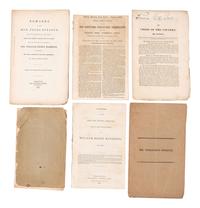 [1840 ELECTION]. A group of pamphlets related to Martin van Buren, William Henry Harrison, and their respective presidential campaigns.