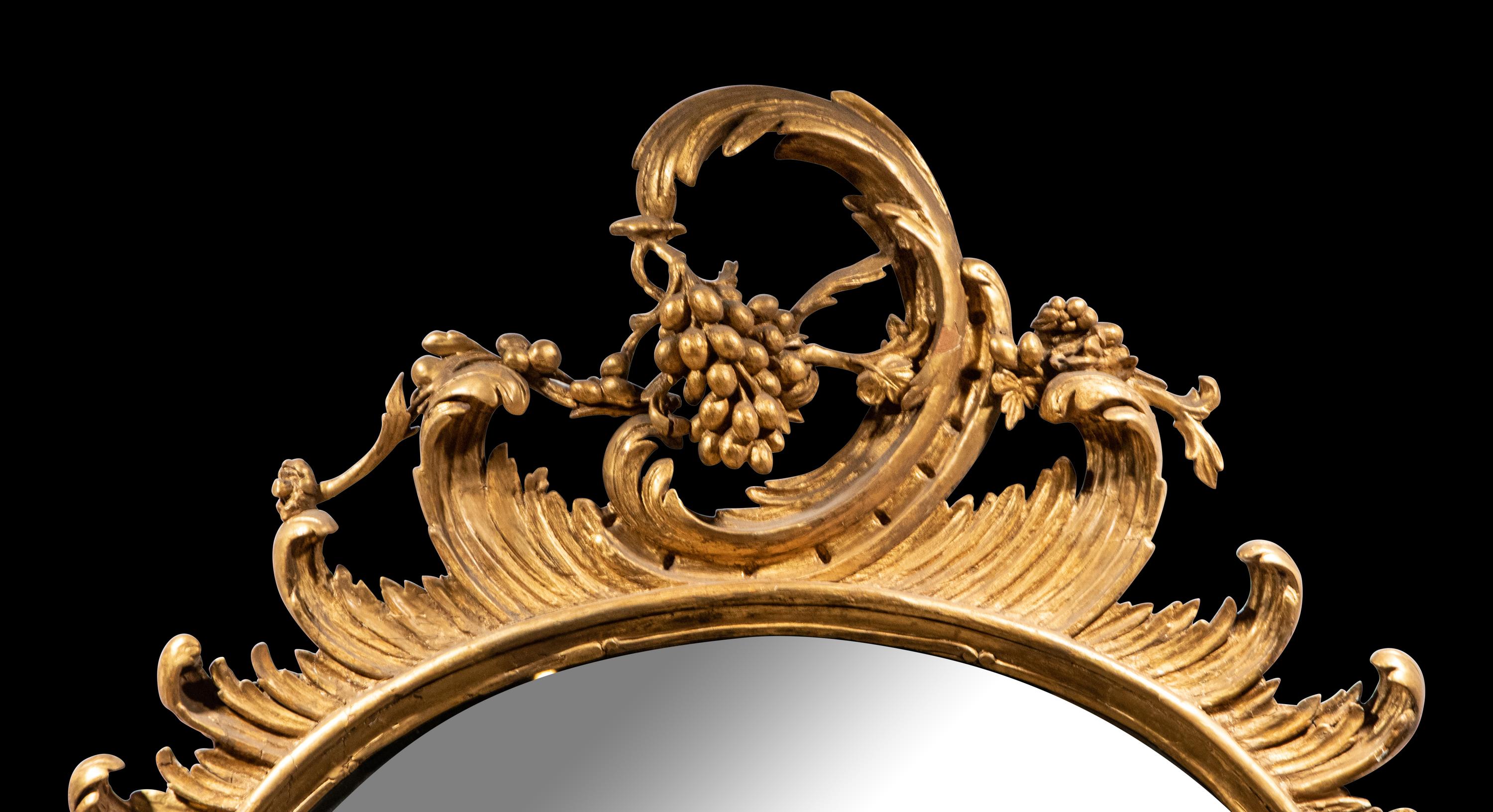 A George III Giltwood Mirror