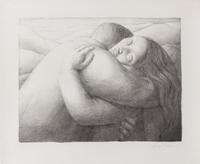 George Tooker, (American, 1920-2011), The Embrace, 1982