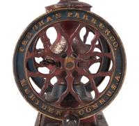 A Charles Parker Model 200 Painted Cast Iron Coffee Mill