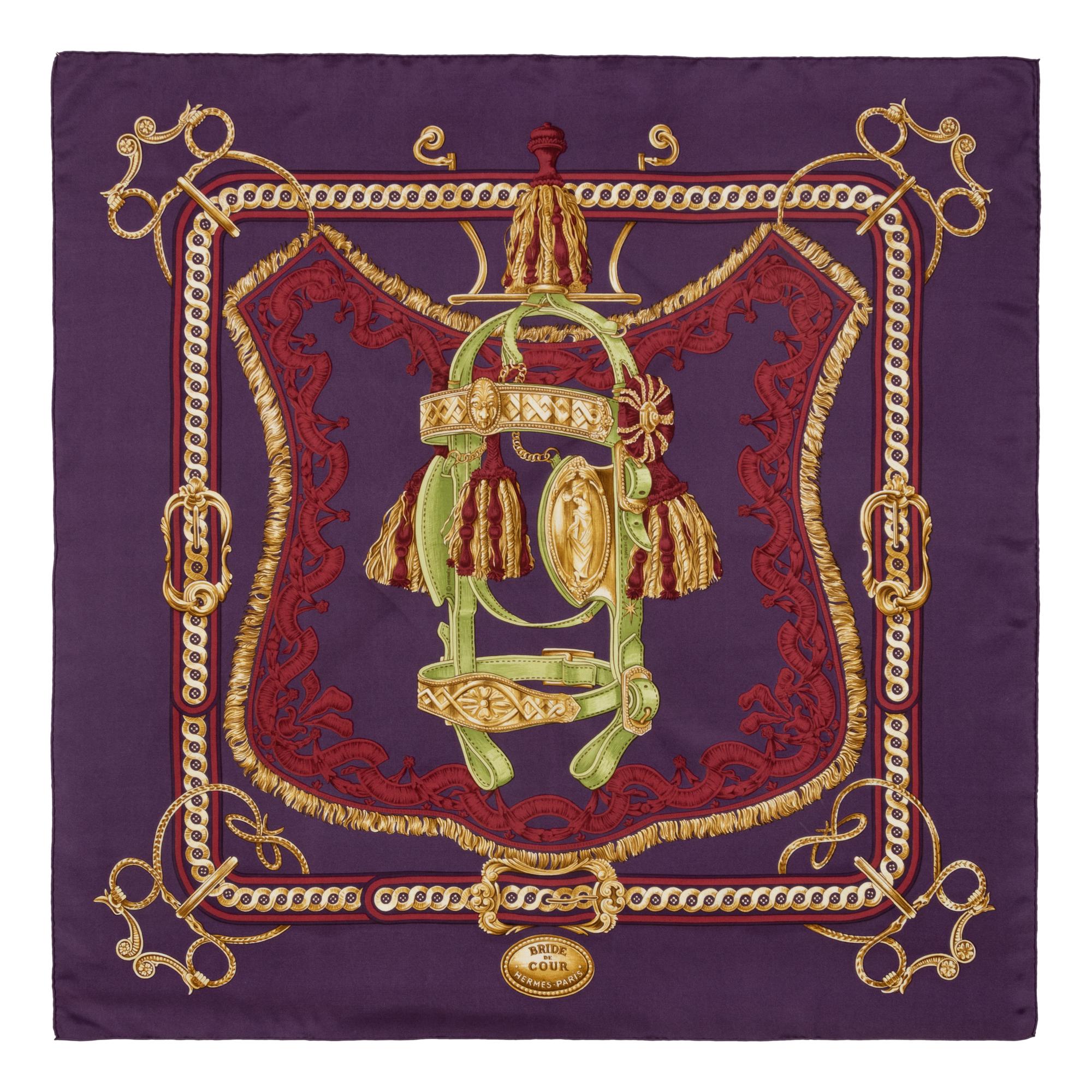 Two Hermès 90cm Silk Scarf, Carré