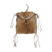 Sioux Beaded Antelope Hide Bag