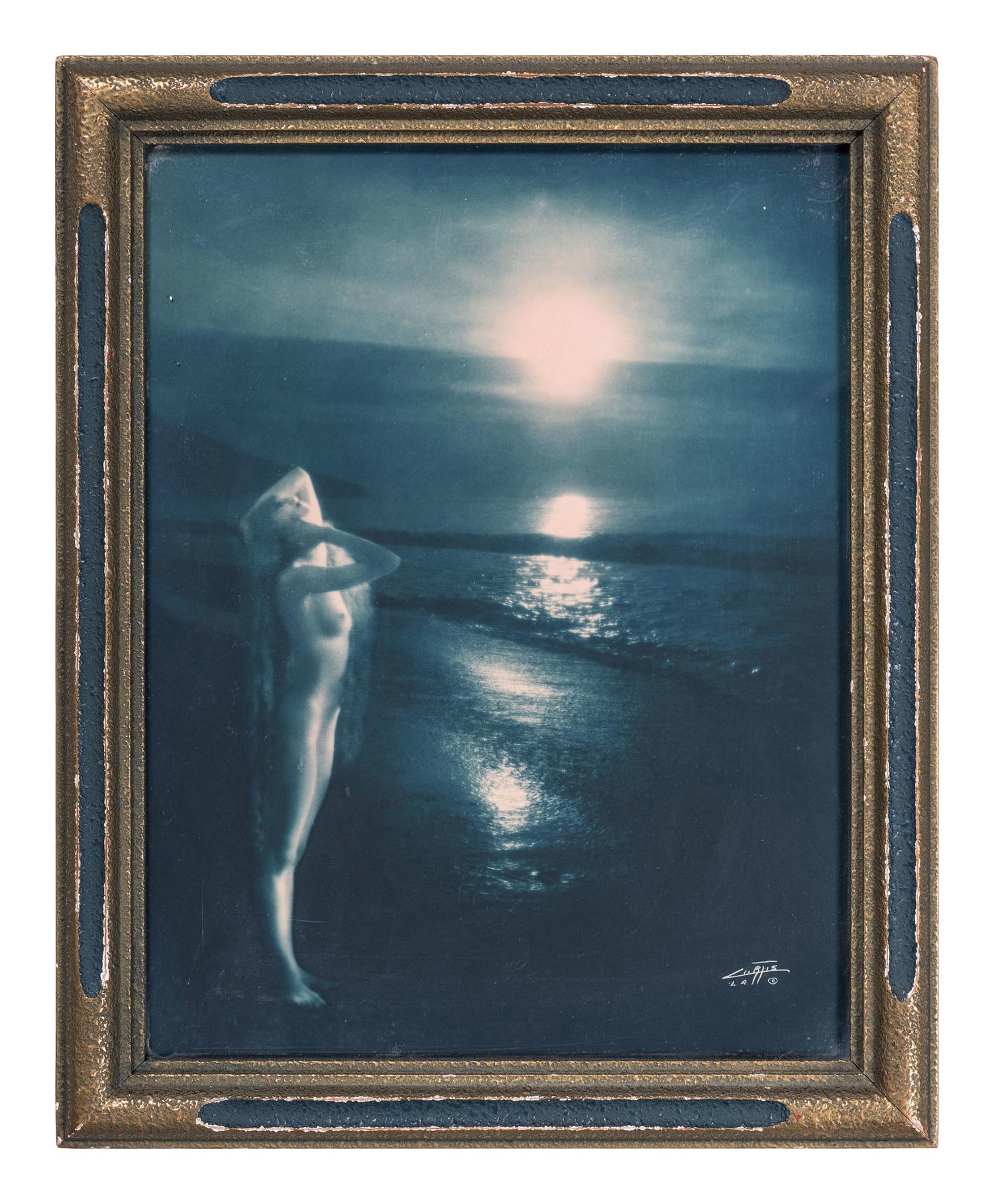 CURTIS, Edward S. (1868-1952), photographer. Untitled (Nude in the Moonlight).