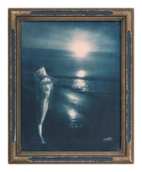 CURTIS, Edward S. (1868-1952), photographer. Untitled (Nude in the Moonlight).
