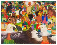 Untitled (Portrait of Tribal Nations) , 1987