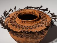 Yokut Polychrome Bottleneck Basket
