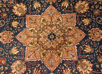 A Sino-Heriz Silk Carpet