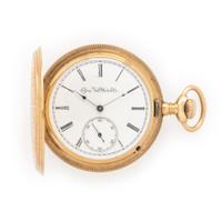 Elgin, 14K Yellow Gold Pocket Watch