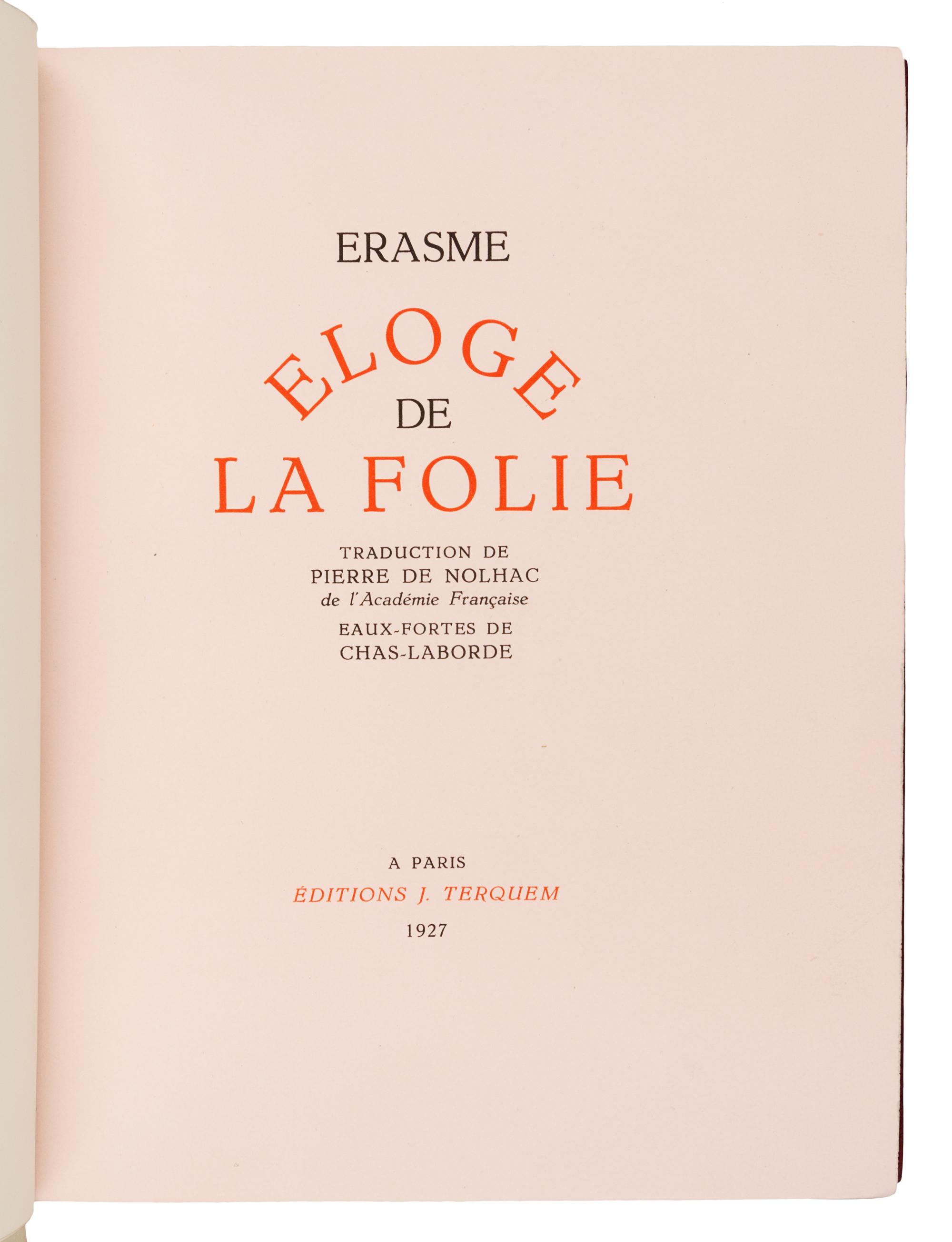[BINDINGS]. [LÉOTARD, GENEVIÈVE - BINDER]. A group of 2 works in fine Art Deco bindings by Léotard.