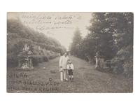 CARUSO, Enrico (1873-1921). Autograph note signed ("Caruso") on recto and verso of a black and white photographic postcard. To Signora Bice Fucito, Florence, 3 August 1913.