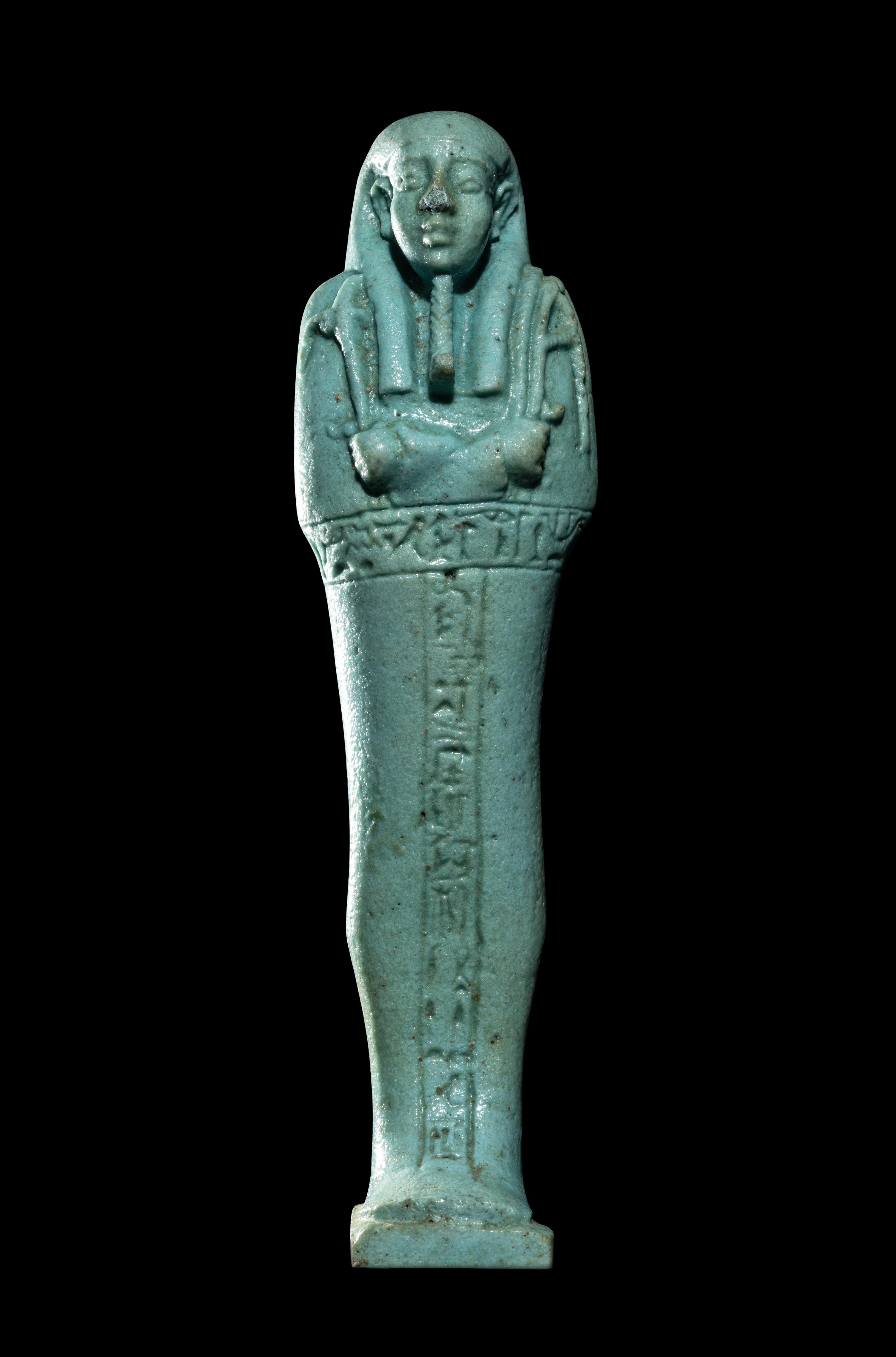 An Egyptian Faience Ushabti for Nesbanebdjed