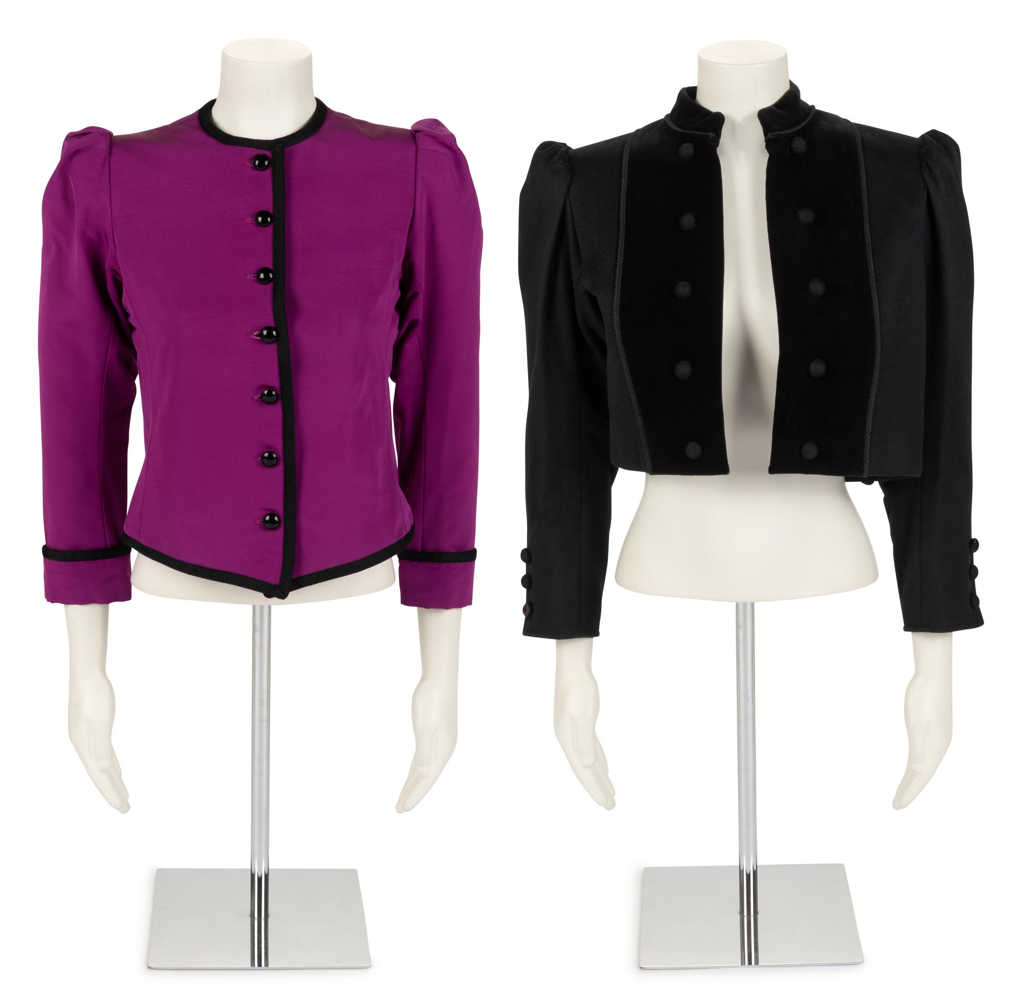 Two Saint Laurent Rive Gauche Jackets, 1970s
