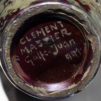 Superb iridescent marine vase