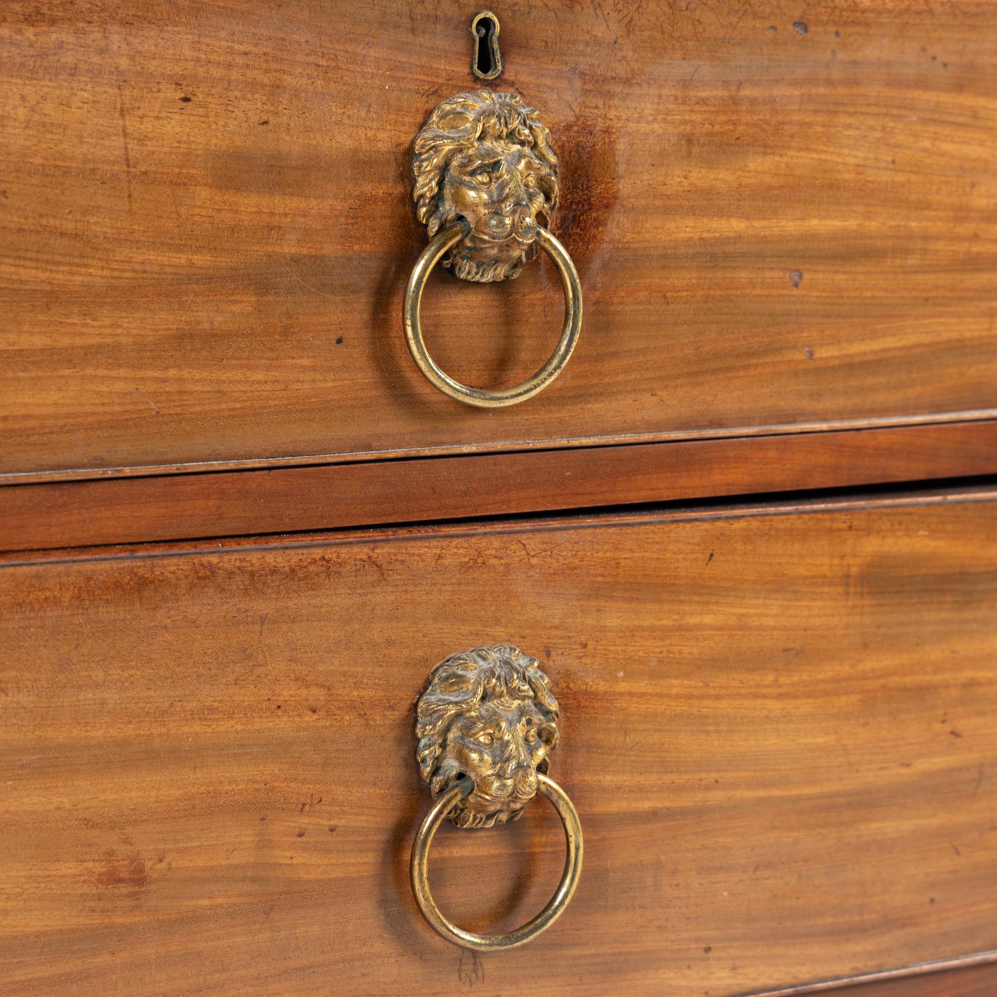 A George III Mahogany Linen Press