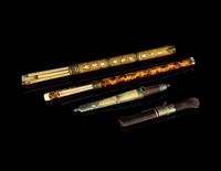 A Collection of Four Chopsticks and Knife Sets