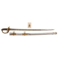 Tiffany British Pattern 1854 Cavalry Officers Presentation Saber of Major (later General) Alfred Duffie - Captured by Mosby