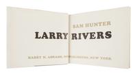 [RIVERS, Larry (1923-2002)]. HUNTER, Sam. Larry Rivers. New York: Harry N. Abrams, Inc., 1970.