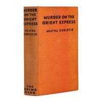 Christie, Agatha (1890-1976). Murder on the Orient Express . London: Published for The Crime Club by W. Collins Sons & Co., Ltd., 1934.