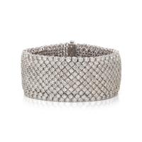 WHITE GOLD AND DIAMOND BRACELET