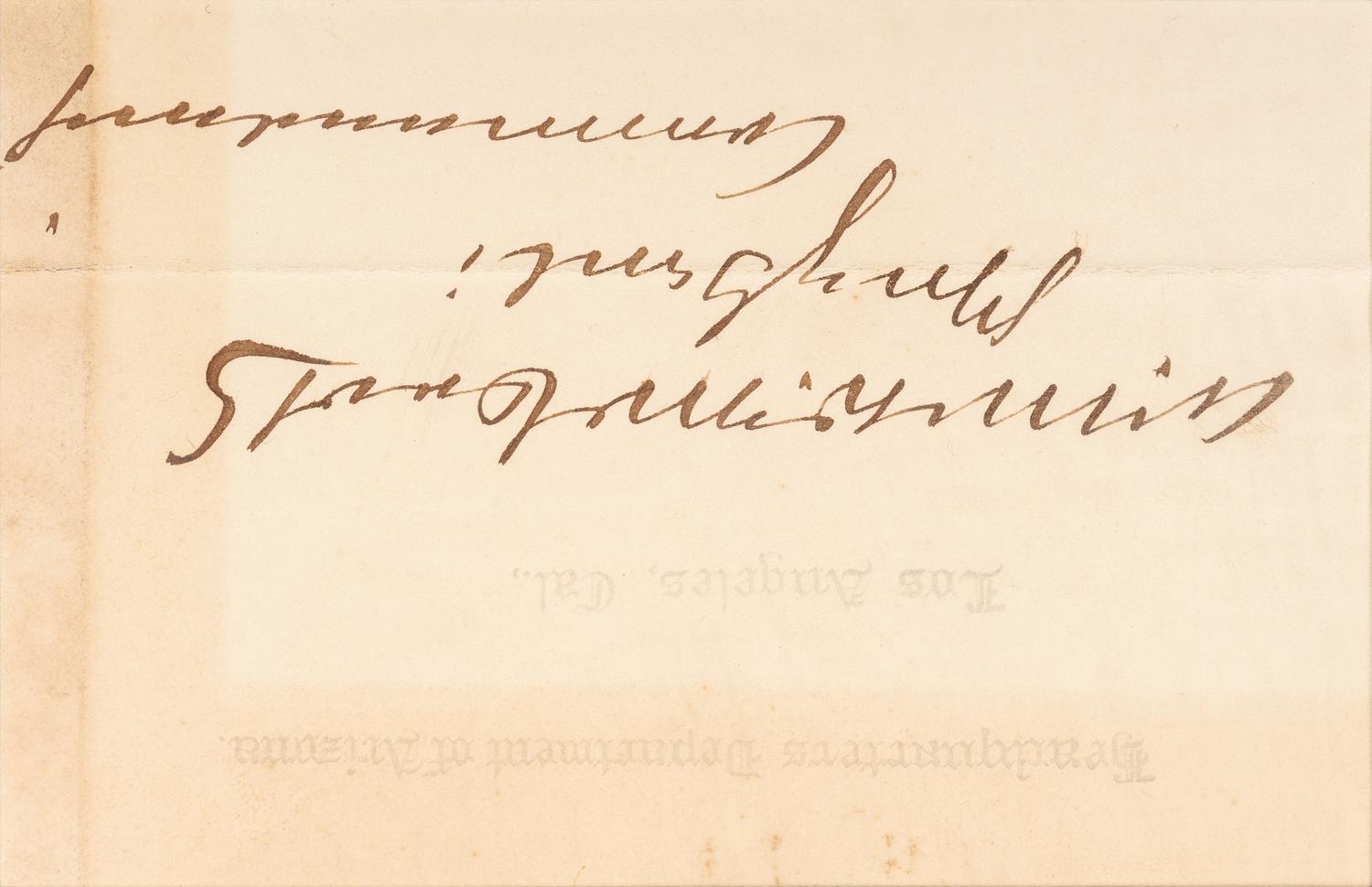 [CIVIL WAR]. 3 items, incl. Alexander M. McCook signature as Brigadier General.
