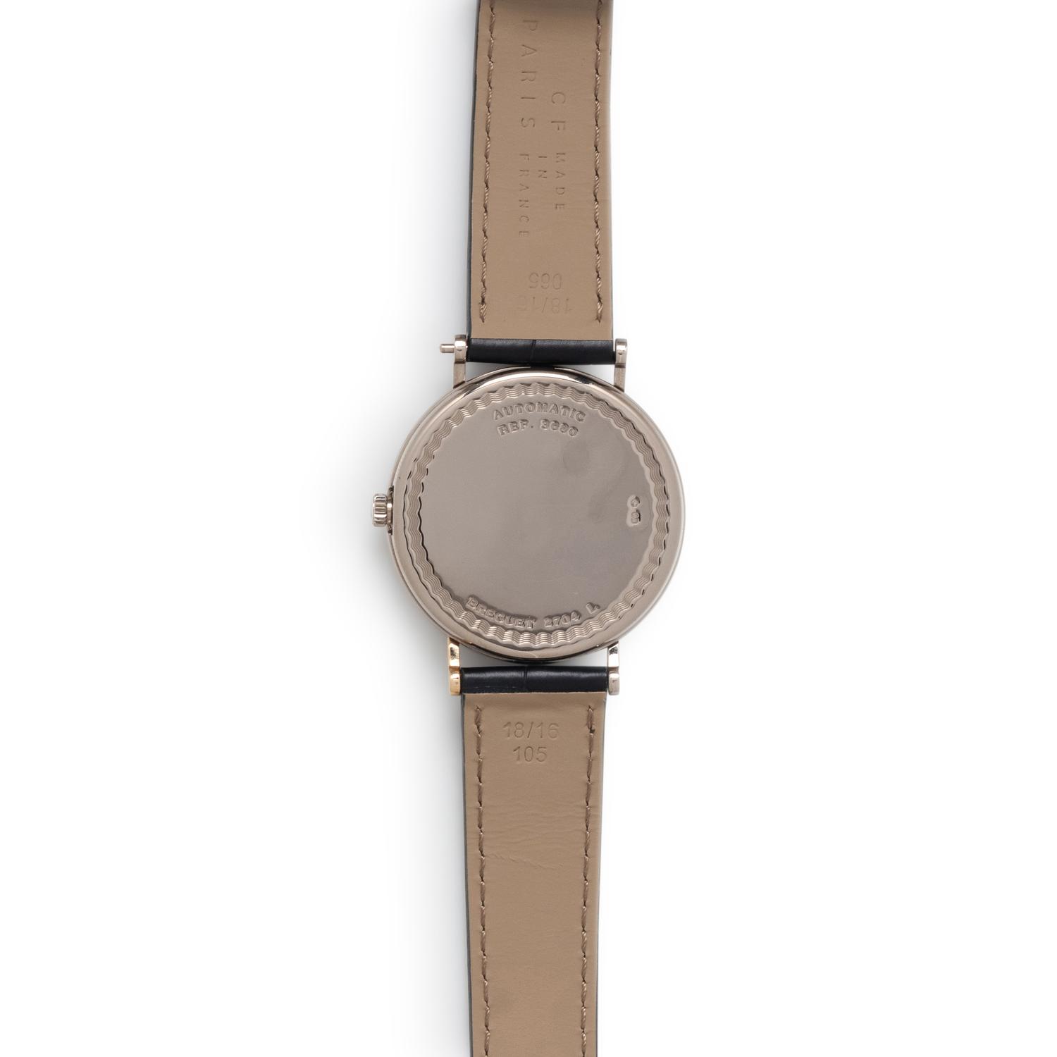 BREGUET, REF. 3680 18K WHITE GOLD WATCH