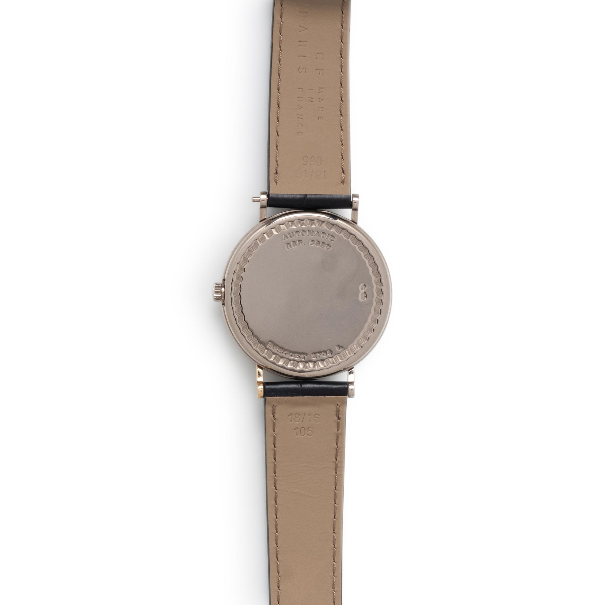 BREGUET, REF. 3680 18K WHITE GOLD WATCH