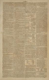[Washington, George] President Washington's Second Inaugural Address, in the Gazette of the United States