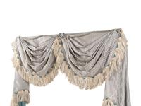 A Set of Three Drapery Valances