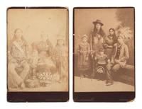 [NATIVE AMERICANS]. 4 photographs of Iroquois subjects, including:
