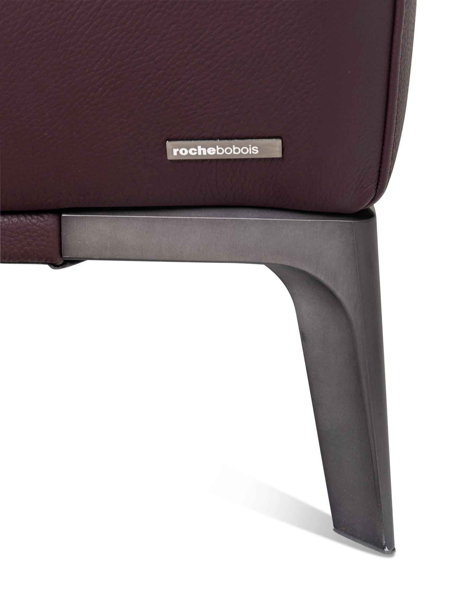A Roche Bobois Leather-Upholstered Sectional Sofa