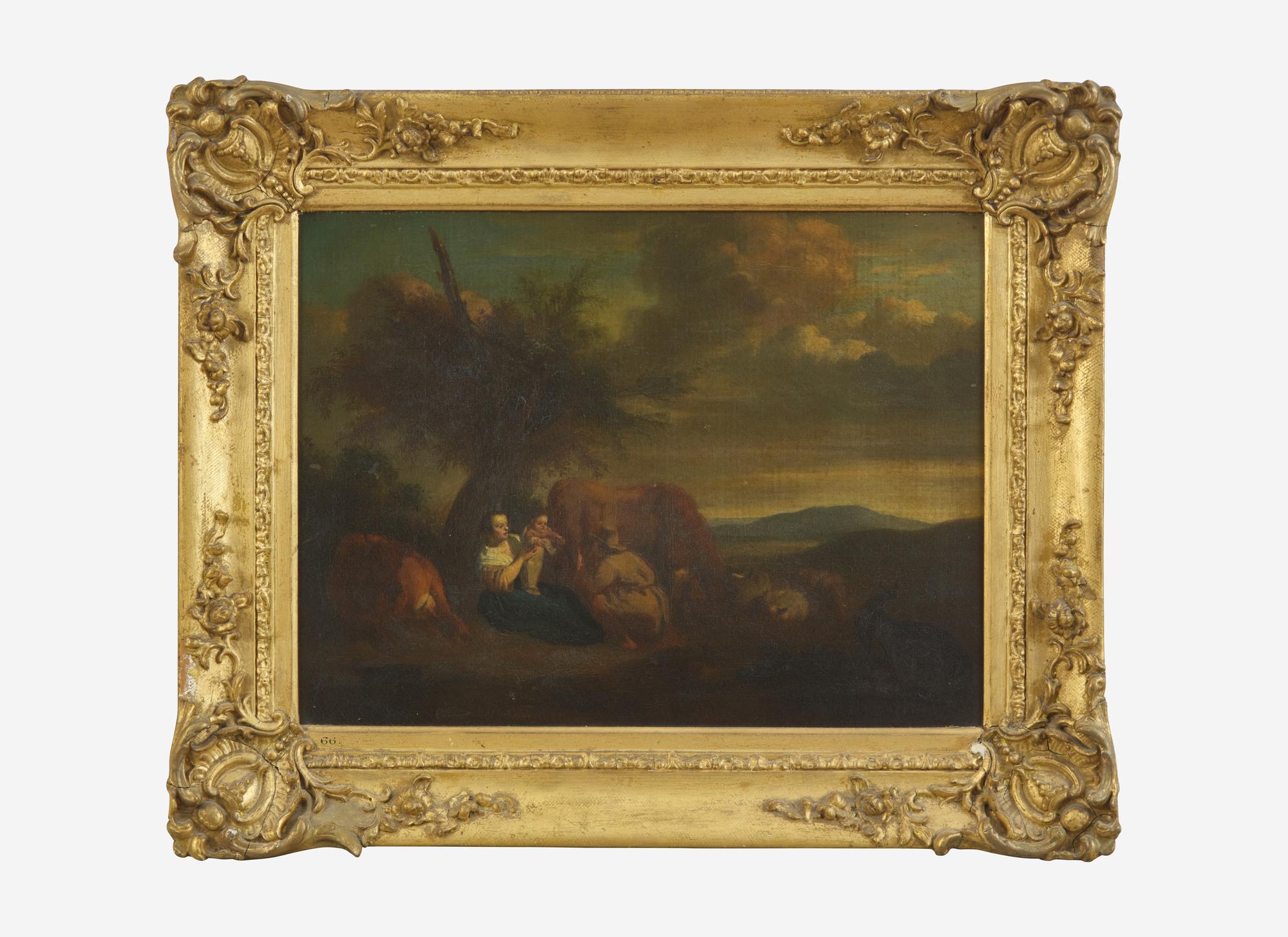 Figures in an Arcadian Landscape