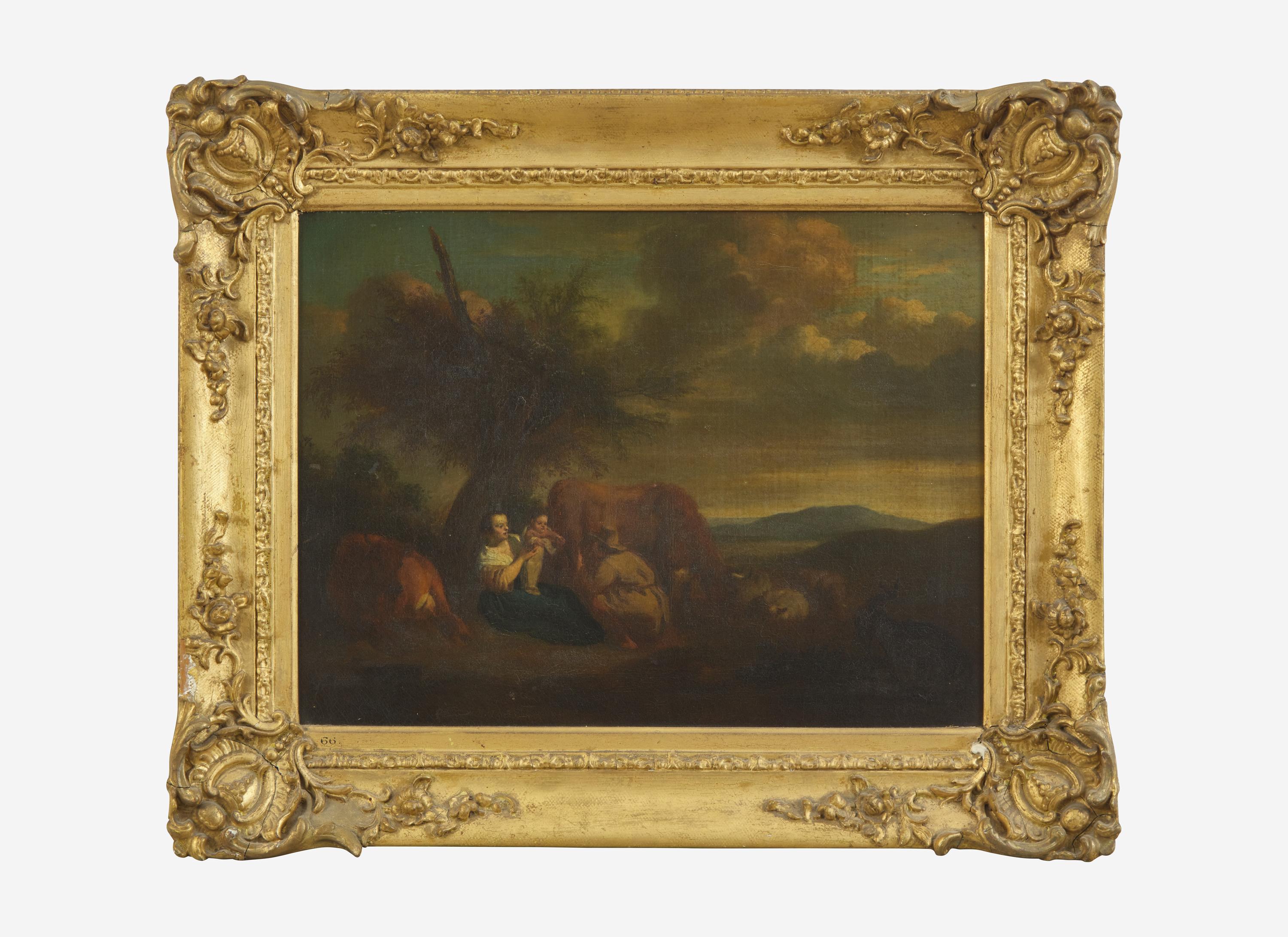 Figures in an Arcadian Landscape