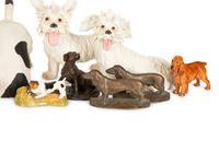 A Collection of Dog Figures